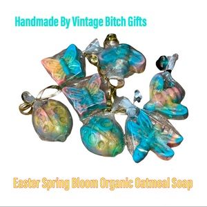 Handmade Vintage Bitch Gifts Spring Bloom Oatmeal Organic Hand Soap